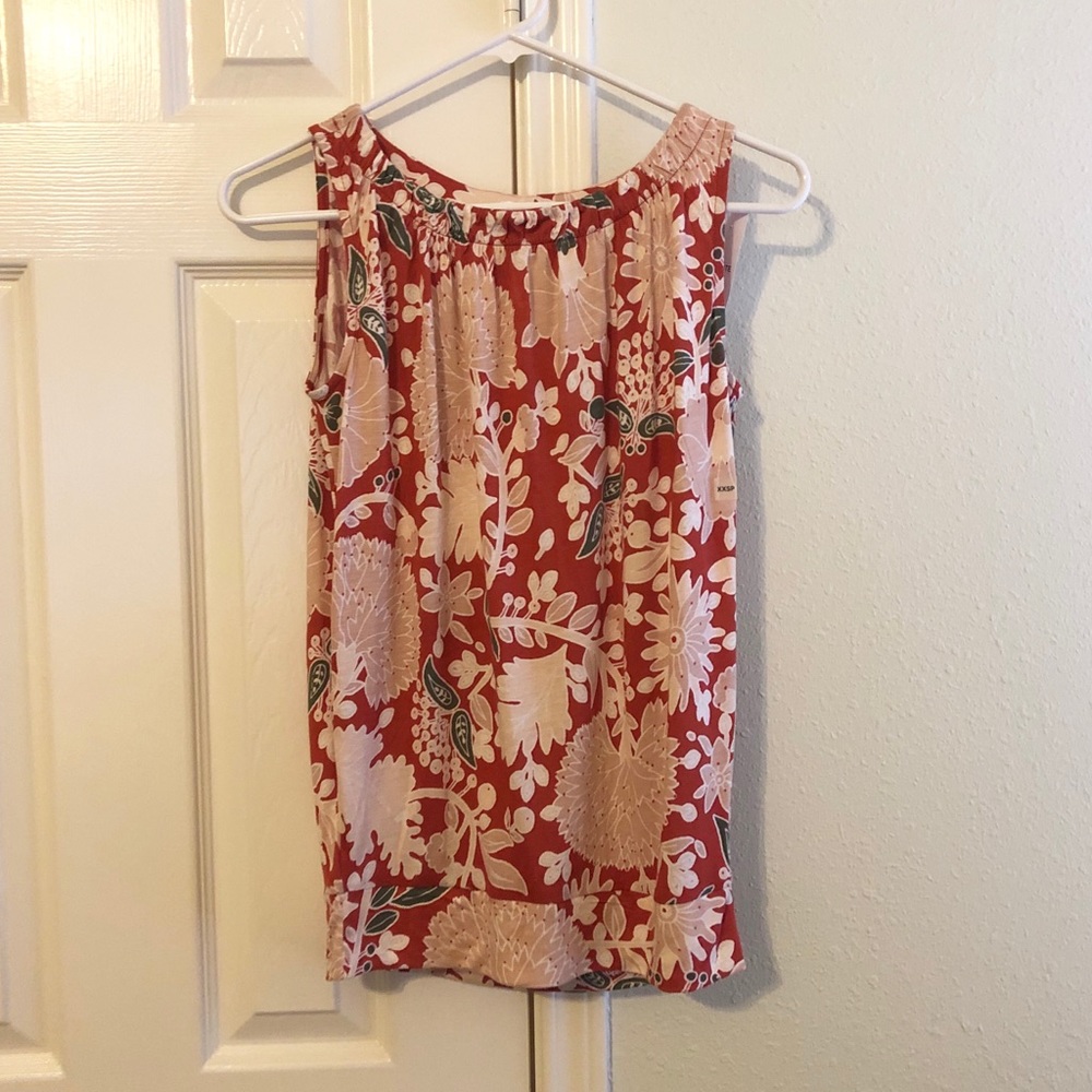 Loft Outlet NWT banded hem casual blouse - petite